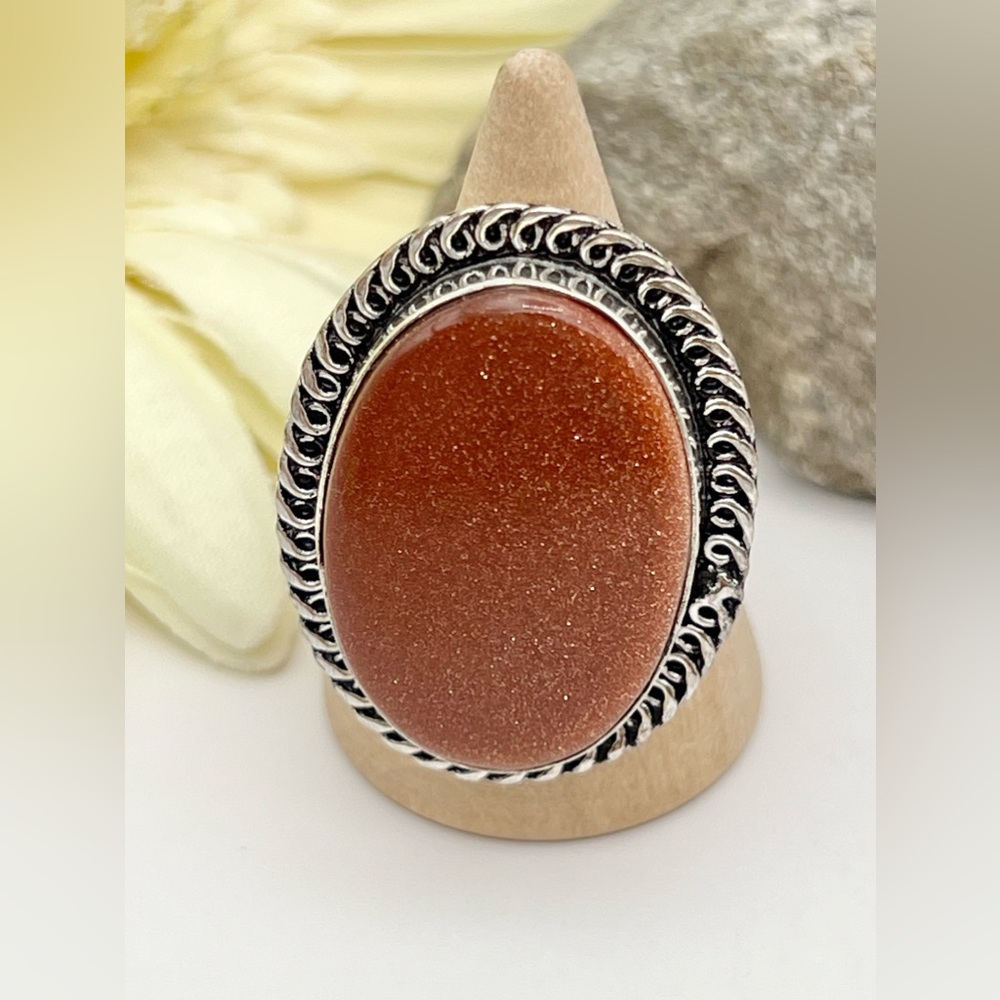 GOLDSTONE RING - Picture 8 of 9